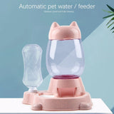 2.2L Pet Automatic Feeding Bowl-Wiggleez-Gray-Wiggleez