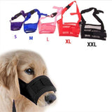Adjustable Anti Barking Anti Chewing Dog Muzzle-Wiggleez-Black-S-Wiggleez