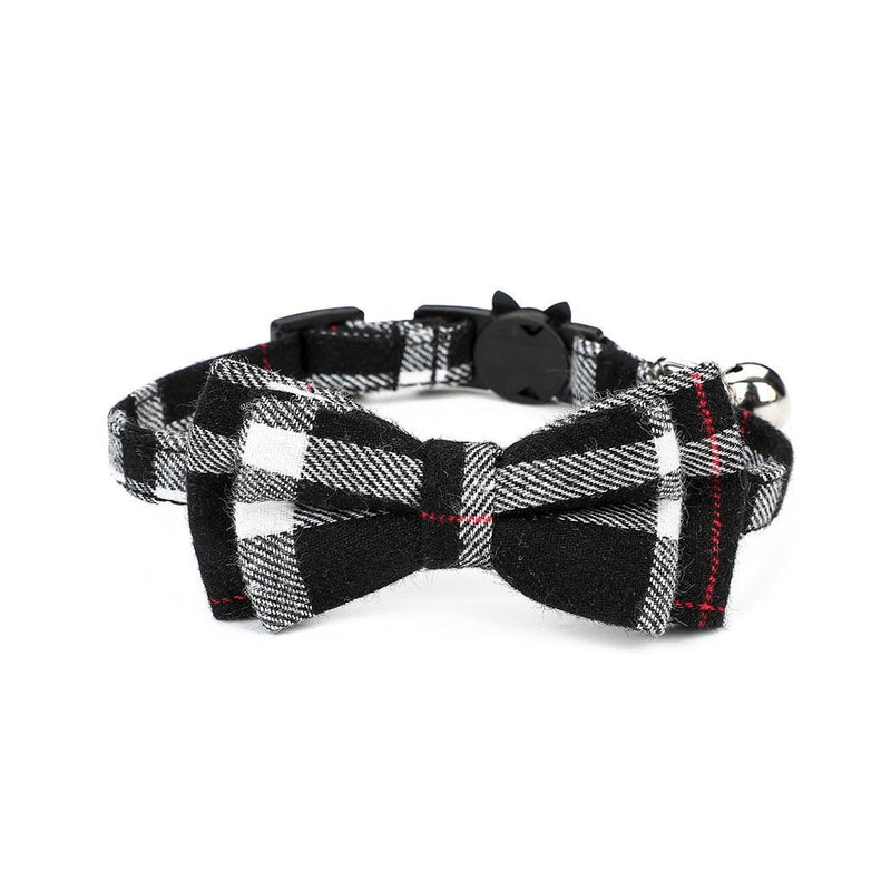 Adjustable Dog Cat Bow Tie-Wiggleez-Black-Wiggleez