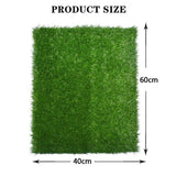 Artificial Waterproof Green Lawn Mat Turf for Dog Litter-Wiggleez-Green-16 x 24 In-Wiggleez