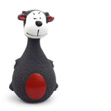 Bite Resistant Squeaky Dog Toy-Wiggleez-Black Donkey-Wiggleez