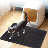 Cat Litter Waterproof Mat-Wiggleez-Black-30x30 cm-Wiggleez