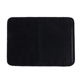 Cat Litter Waterproof Mat-Wiggleez-Black-30x30 cm-Wiggleez