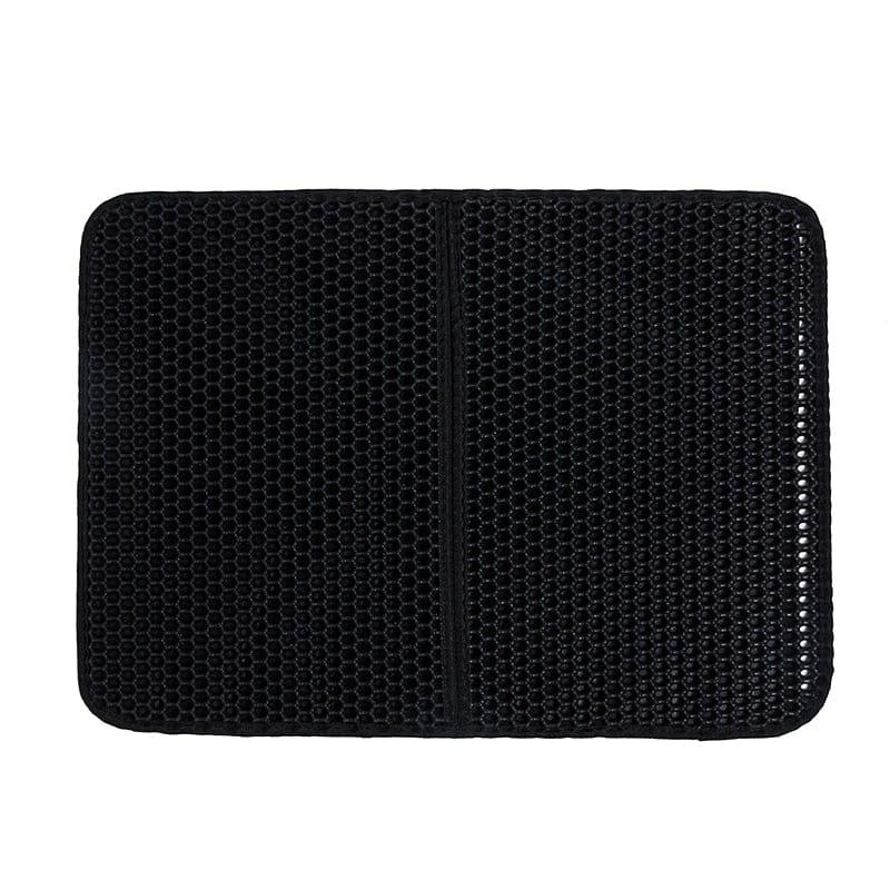 Cat Litter Waterproof Mat-Wiggleez-Black-30x30 cm-Wiggleez