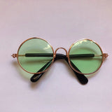 Cool Vintage Sunglasses Goggles for Cats and Dogs-Wiggleez-Green-M-Wiggleez