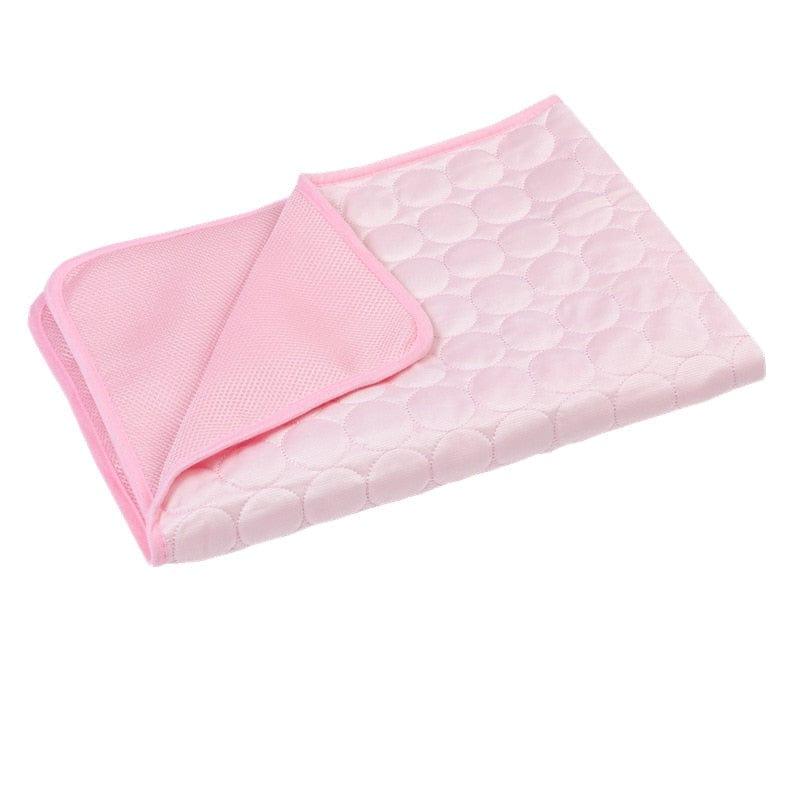Cooling Dog Washable Mat-Wiggleez-Pink-XS 40x30 cm-Wiggleez