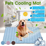 Cooling Dog Washable Mat-Wiggleez-Blue-XS 40x30 cm-Wiggleez