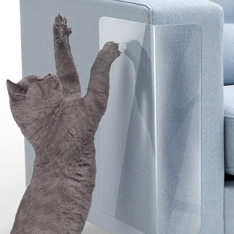 Couch Cat Claw Scratch Furniture Protector Pads-Wiggleez-6x12 in - 2 Sheets-Wiggleez