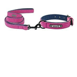 Custom Personalized Premium Leather Dog Collars & Leash Dogs-Wiggleez-Purple Set-S-Wiggleez