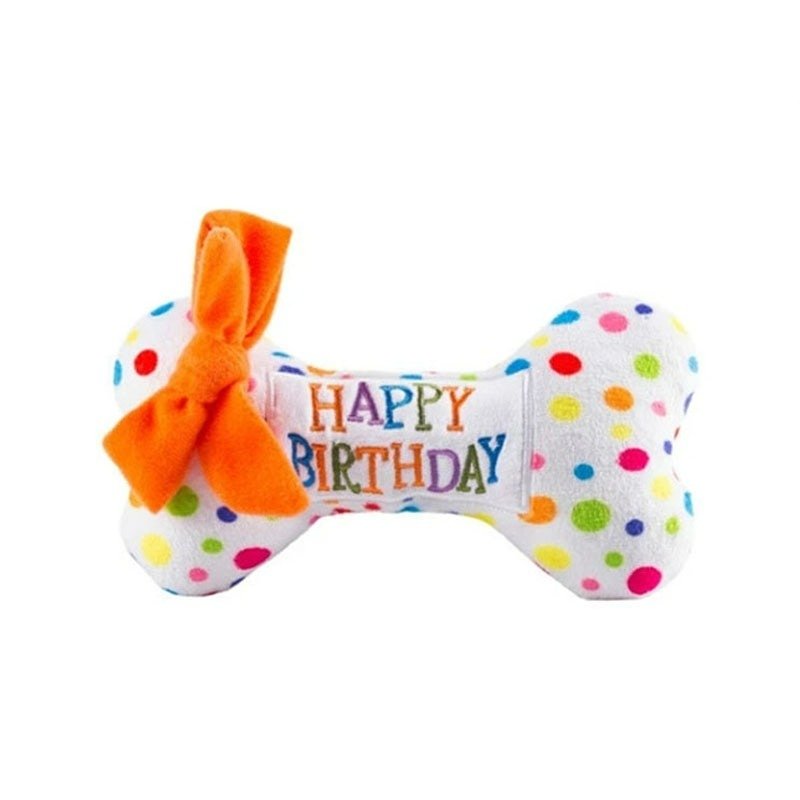 Cute Birthday Cake Dog Toy-Wiggleez-Bone-Wiggleez