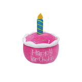 Cute Birthday Cake Dog Toy-Wiggleez-Pink Cake-Wiggleez