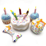 Cute Birthday Cake Dog Toy-Wiggleez-Cupcake-Wiggleez