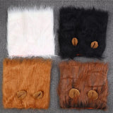 Cute Lion Mane Wig For Dogs and Cats-Wiggleez-Light Brown-Wiggleez