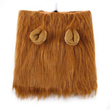 Cute Lion Mane Wig For Dogs and Cats-Wiggleez-Light Brown-Wiggleez