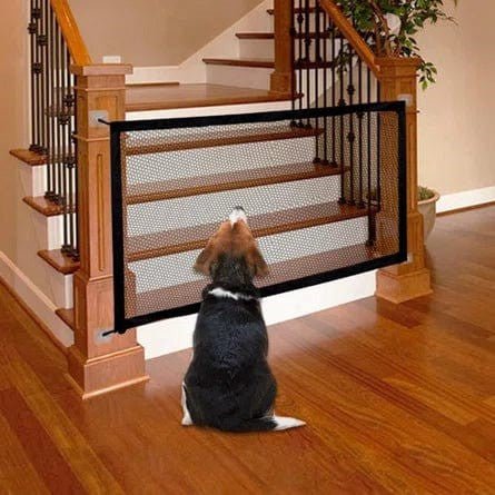 Dog Fence For Indoor Safety-Wiggleez-Black-43 x 29 in-Wiggleez