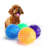 Dog Sounding Toy Ball-Wiggleez-Blue-S-6.5CM-Wiggleez