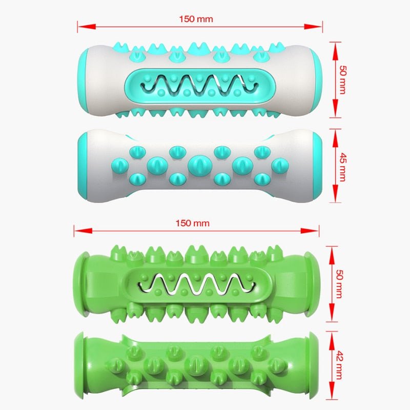 Dog Teeth Cleaning Chew Toy-Wiggleez-Blue-Wiggleez