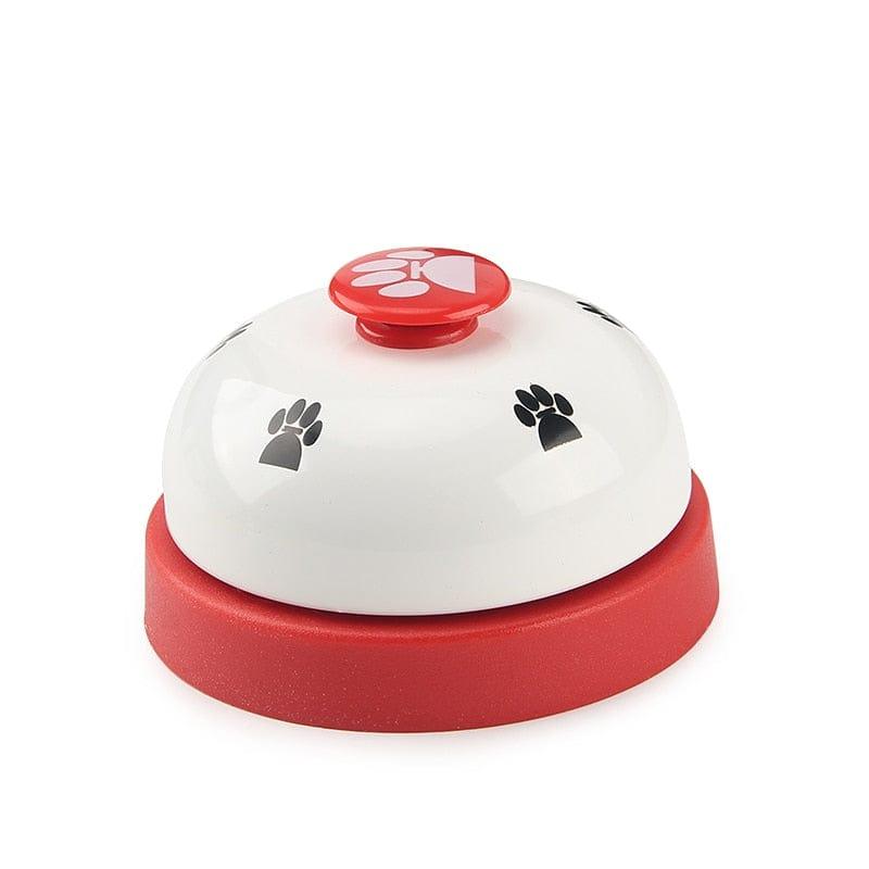 Dog Training Toy Bell-Wiggleez-Red White-Wiggleez