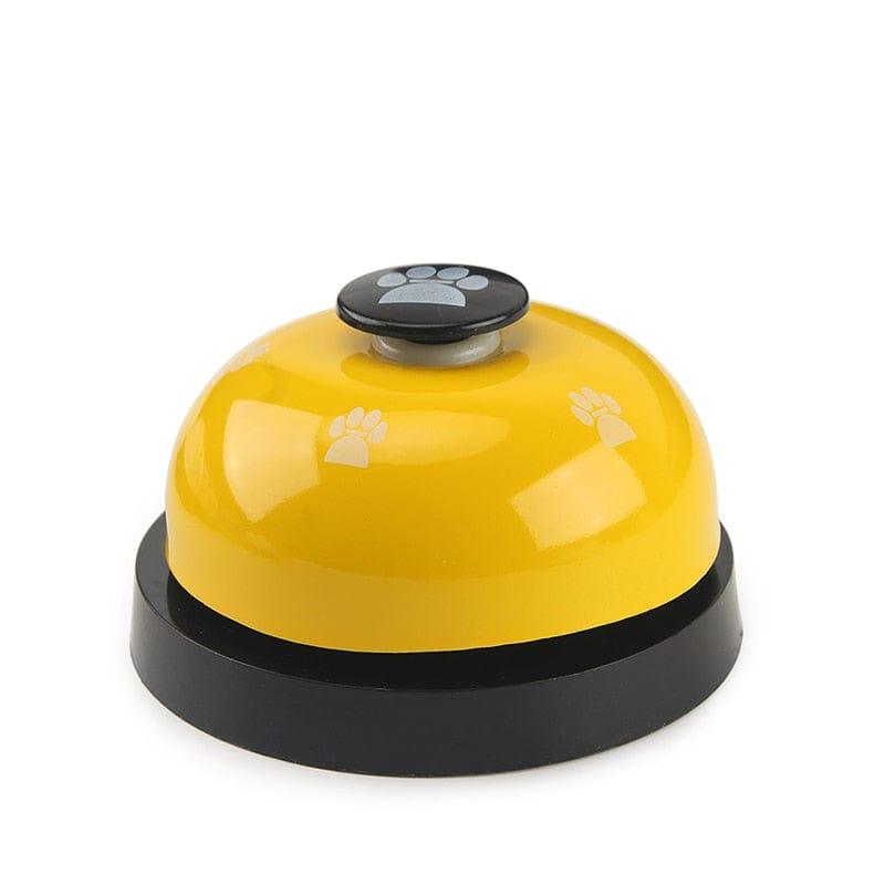Dog Training Toy Bell-Wiggleez-Yellow-Wiggleez
