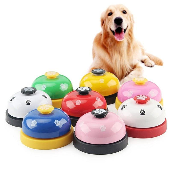 Dog Training Toy Bell-Wiggleez-White-Wiggleez