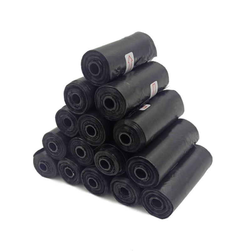 Dog Waste Bags-0-Wiggleez-Black-5 Roll-Wiggleez