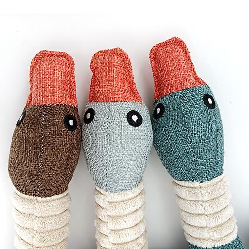 Dog chew Toy-Wiggleez-Brown-Wiggleez
