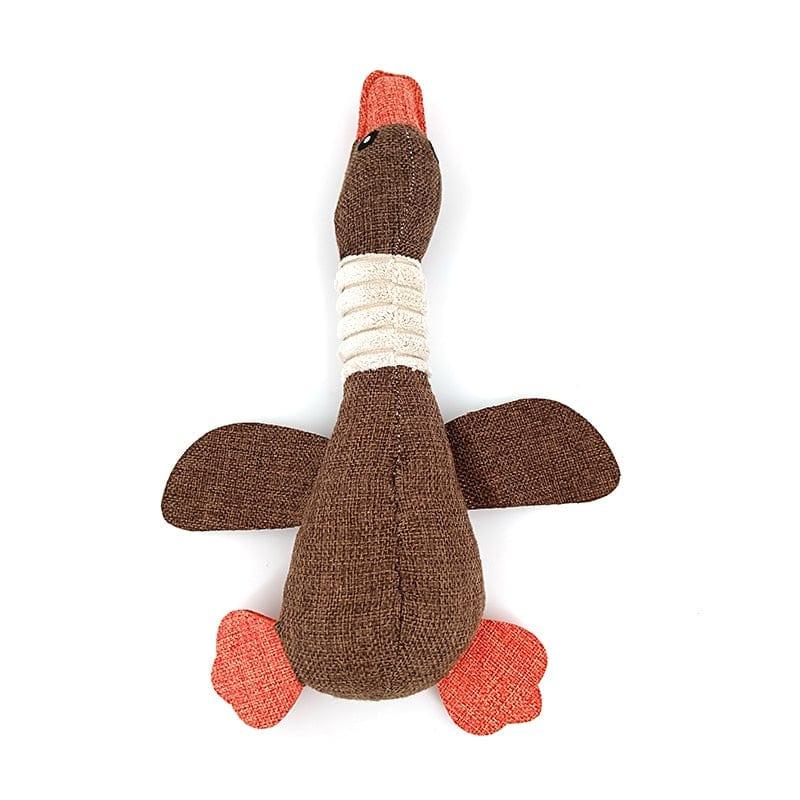 Dog chew Toy-Wiggleez-Brown-Wiggleez