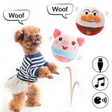Electronic Bouncing Dog Toy Ball-Wiggleez-Pig-Wiggleez