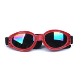 Fashion Dog Goggles-Wiggleez-Red-Wiggleez