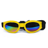 Fashion Dog Goggles-Wiggleez-Yellow-Wiggleez
