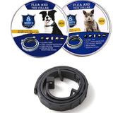 Flea Tick Prevention Collar For Dogs-Wiggleez-Black-15 in-Wiggleez