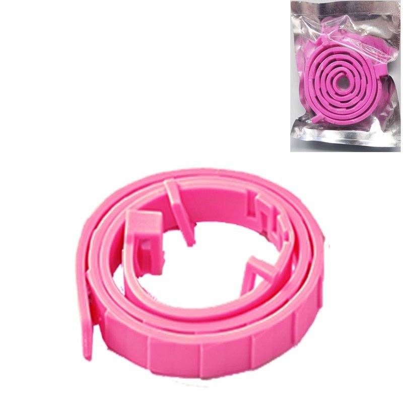 Flea Tick Prevention Collar For Dogs-Wiggleez-Pink-15 in-Wiggleez