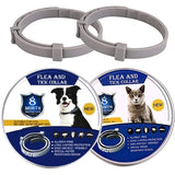Flea Tick Prevention Collar For Dogs-Wiggleez-Grey-15 in-Wiggleez