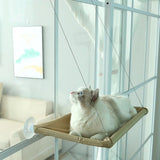 Hanging Cat Hammock Window Hanging Bed-Wiggleez-Blue-Wiggleez