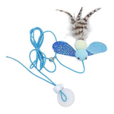 Interactive Hanging Cat Toy-Wiggleez-Caterpillar-Wiggleez