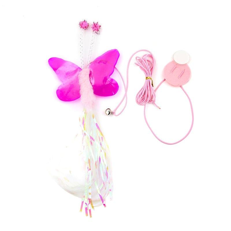 Interactive Hanging Cat Toy-Wiggleez-Butterfly-Wiggleez