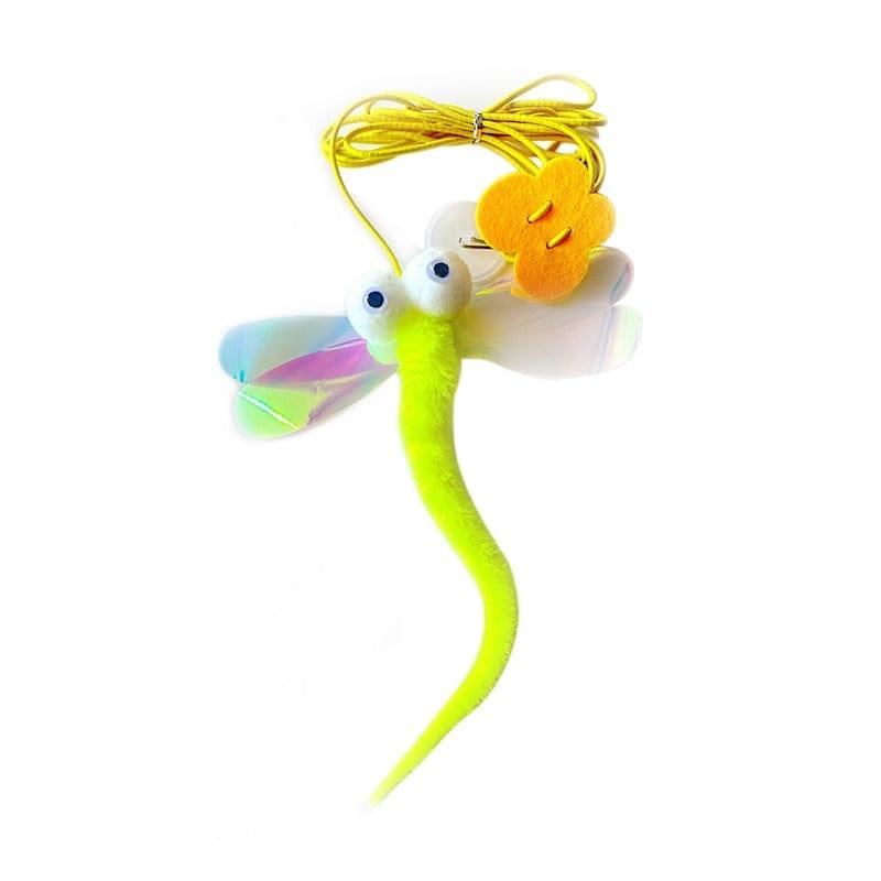 Interactive Hanging Cat Toy-Wiggleez-Dragonfly-Wiggleez