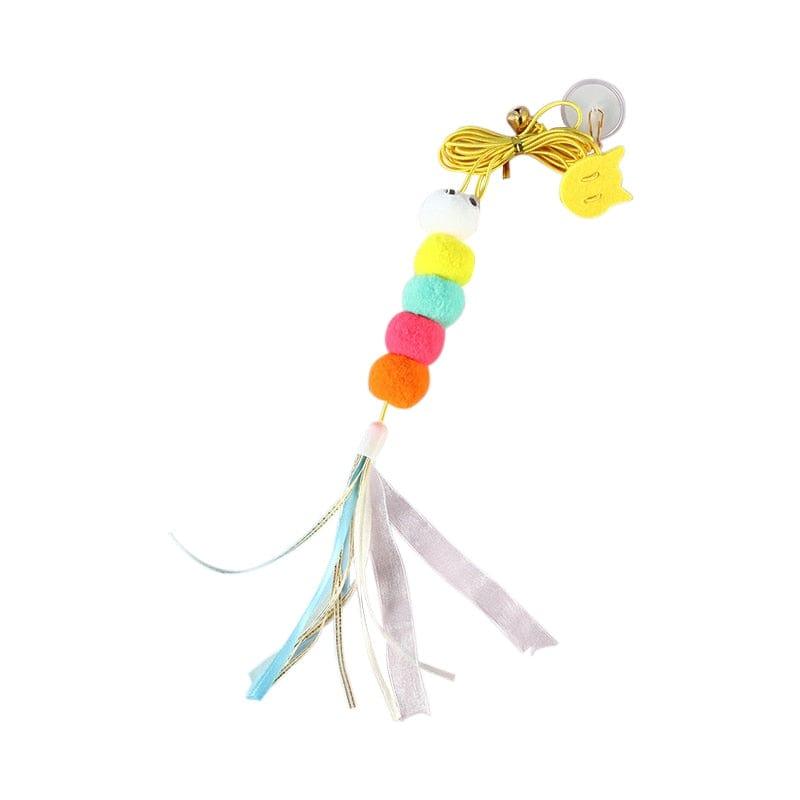 Interactive Hanging Cat Toy-Wiggleez-Feather Caterpillar3-Wiggleez