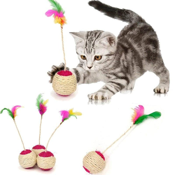 Interactive Scratching Cat Ball-Wiggleez-Wiggleez