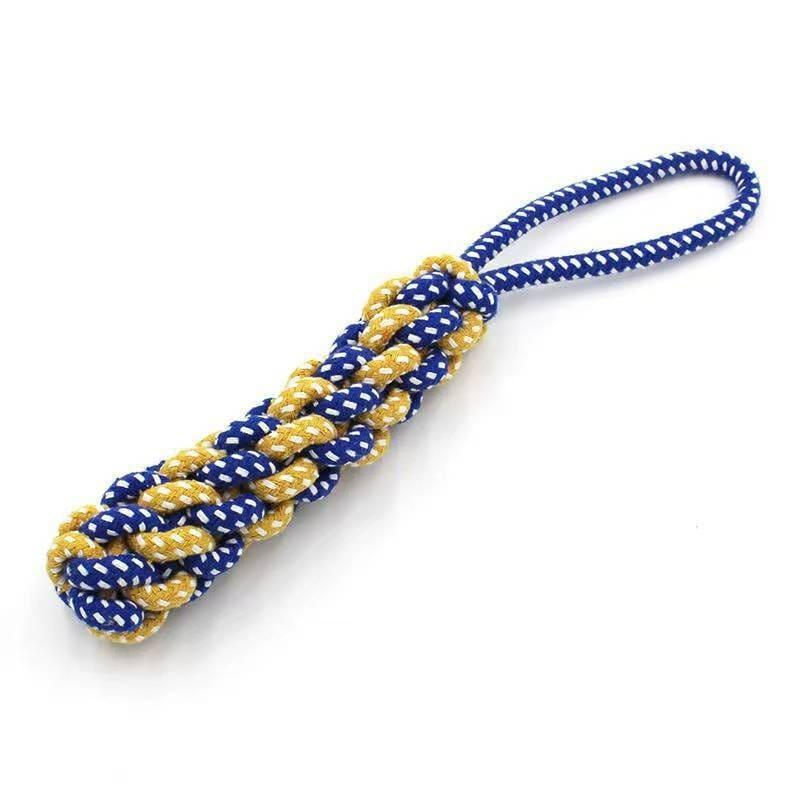 Knot Rope Chewing Toy For Dogs-Wiggleez-A 16cm-Wiggleez