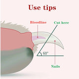 LED Pet Nail Clipper Grooming Scissors for Dogs & Cats-Nail Clipper Scissor-Wiggleez-LED Light 1-Wiggleez