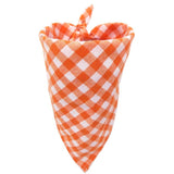 Large Dog Bandanas-Wiggleez-Orange-Wiggleez