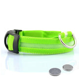 Led Dog Collar Light-Wiggleez-Blue USB charging-XS-Wiggleez