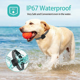 Lightweight and Waterproof No Shock Bark Control Collar with 2 Training Modes-Anti Barking No Shock Collar-Wiggleez-Wiggleez