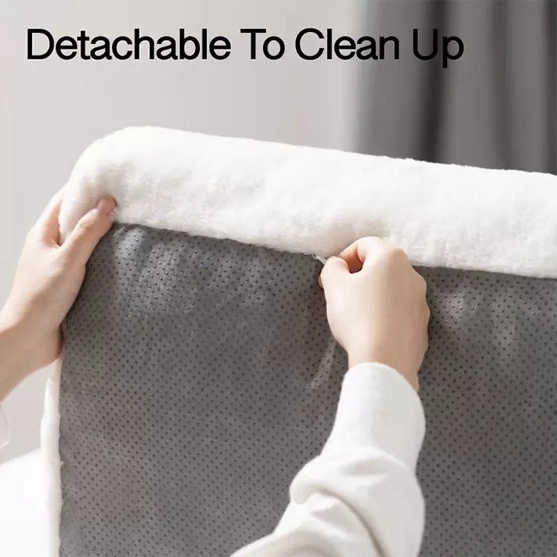 Modern Luxury Small Dog Cat Nest Sofa Bedding-Wiggleez-Baby Blue Plush Sofa Bed-Wiggleez
