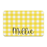 Personalized Customized Waterproof Dog Cat Food Bowl Mat-Wiggleez-D-60x35cm-Wiggleez