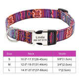 Personalized Dog Collar-Wiggleez-Rose-S-Wiggleez