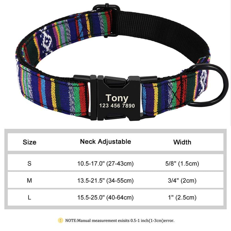 Personalized Dog Collar-Wiggleez-Rose-S-Wiggleez