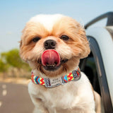 Personalized Dog Collar-Wiggleez-Rose-S-Wiggleez