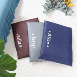 Personalized Non-Slip Sleeping Waterproof Indoor Outdoor Pet Bed Mat-Wiggleez-Gray-S-Wiggleez